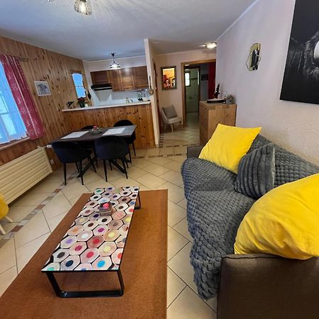 L'Herensarde, Bel Appartement Avec Jardin-Terrasse Et Garage Evolène Dış mekan fotoğraf