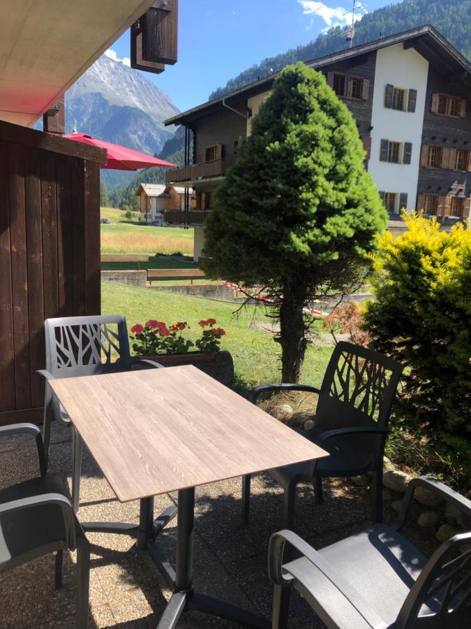 L'Herensarde, Bel Appartement Avec Jardin-Terrasse Et Garage Evolène Dış mekan fotoğraf