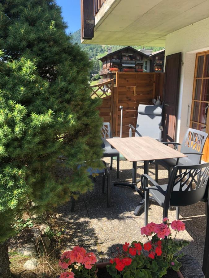 L'Herensarde, Bel Appartement Avec Jardin-Terrasse Et Garage Evolène Dış mekan fotoğraf
