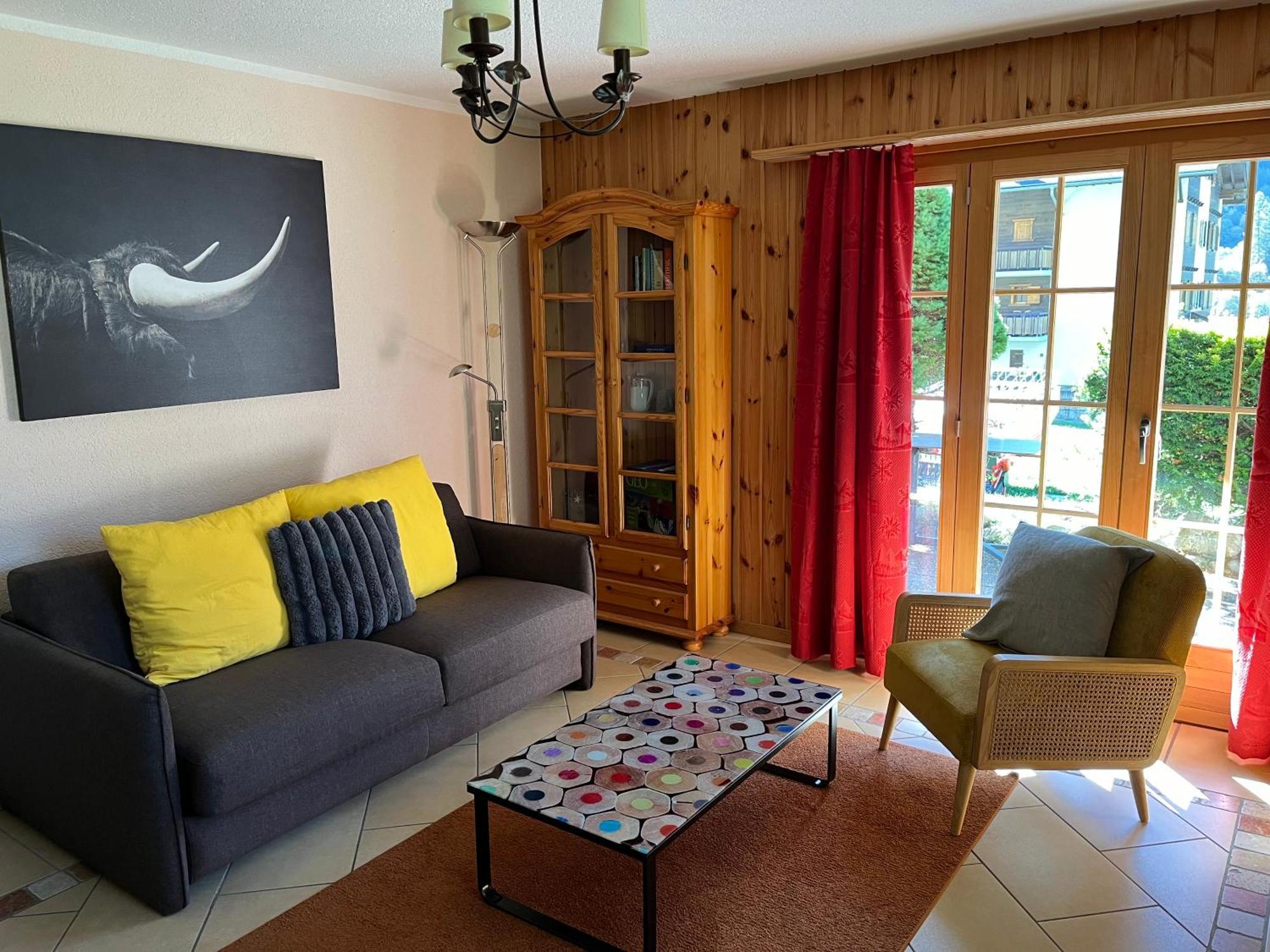 L'Herensarde, Bel Appartement Avec Jardin-Terrasse Et Garage Evolène Dış mekan fotoğraf